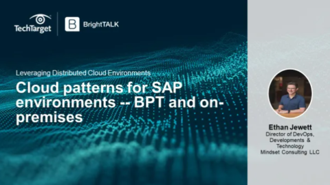Cloud patterns for SAP environments